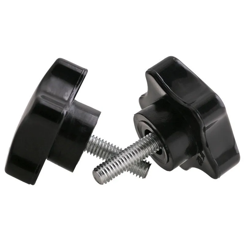 Hand tighten screws
