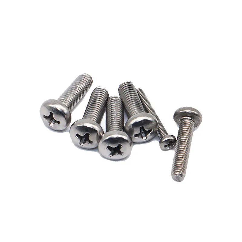 Cross pan head machine screw