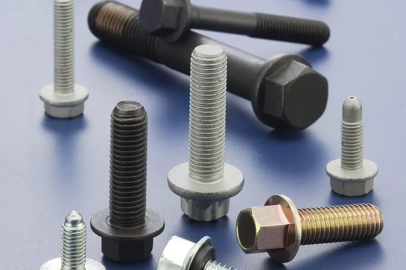 Is there a reason why the flange bolts are mounted with the bolt heads in one direction?