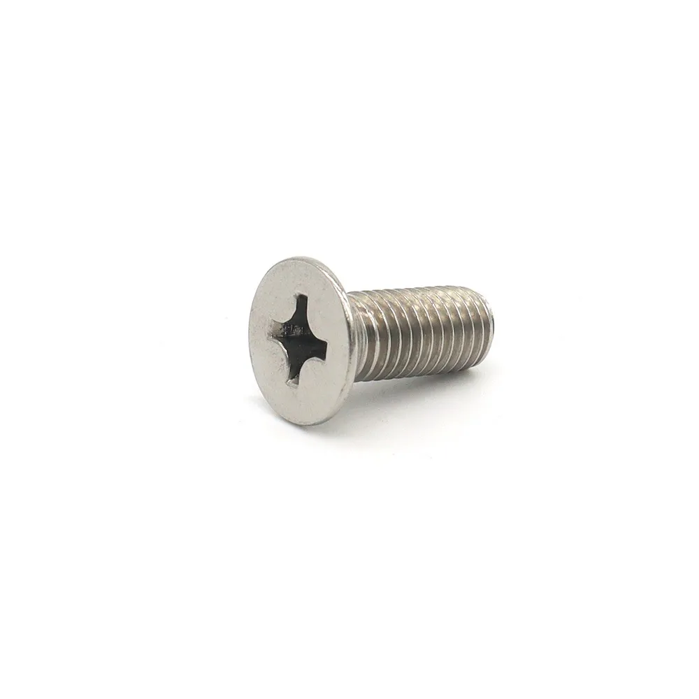 Cross countersunk head machine screw