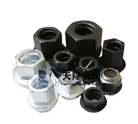 Mushroom Head Coal Mine Hex Nuts 4 Surface Finishes for Underground Safety
